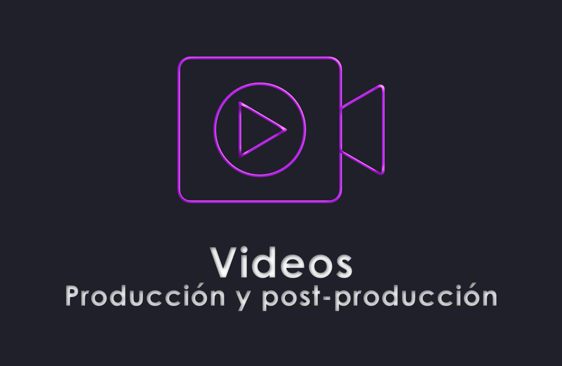Videos (Producción y post-producción)